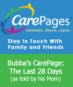 Read Bubba's CarePage